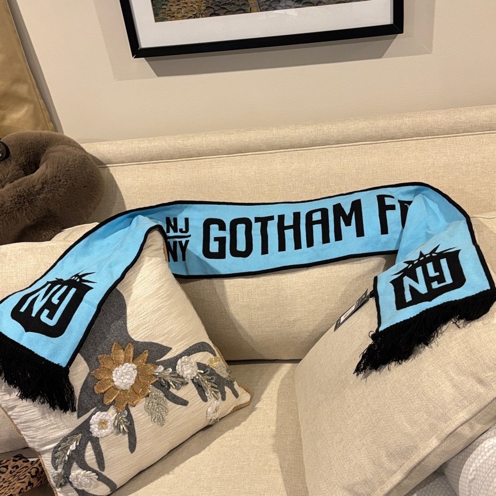 Gotham FC Blue and Black Scarf